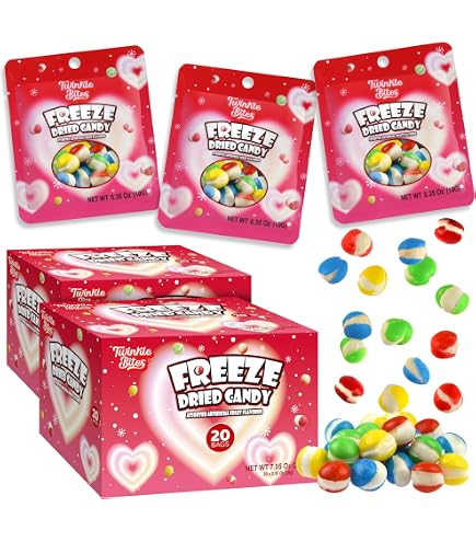 15 Pack Valentines Day Conversation Hearts – Heart Shaped Bags